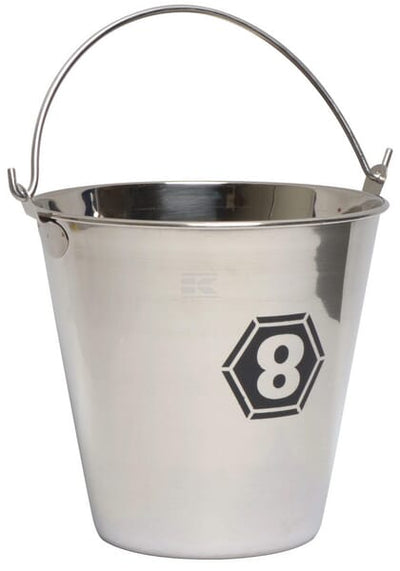 Bovivet Spand i SST-stål, 8 liter
