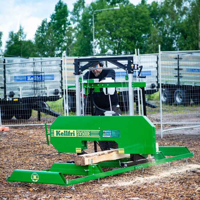 Elektrisk savværk SV500E fra Kellfri - AV - Larsen