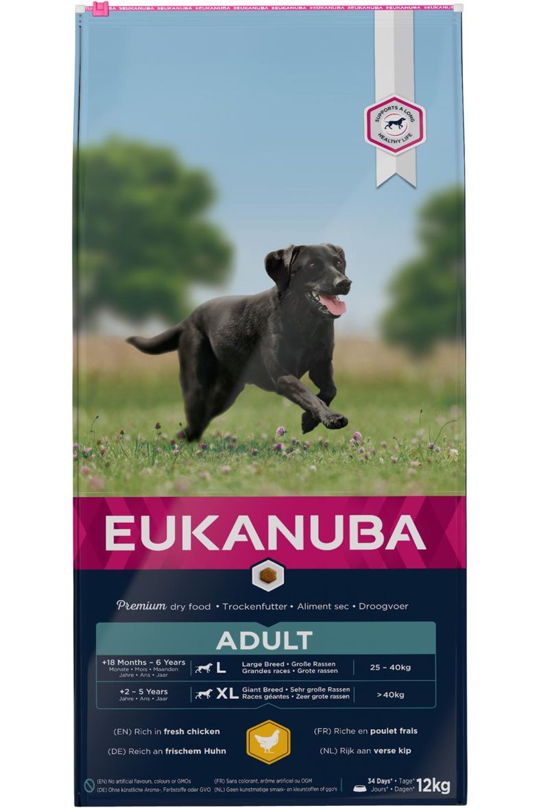 Eukanuba Adult Large 12kg - AV-Larsen