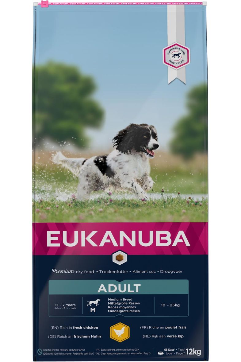 Eukanuba Adult Medium 12kg - AV-Larsen