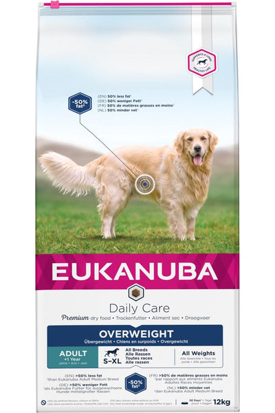 Eukanuba DailyCare Overweight, Sterilized 12kg fra Eukanuba - AV - Larsen