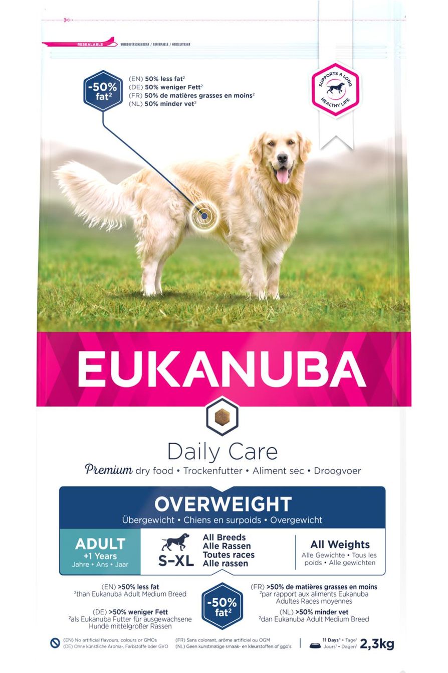 Eukanuba DailyCare Overweight, Sterilized 2,3kg - AV-Larsen