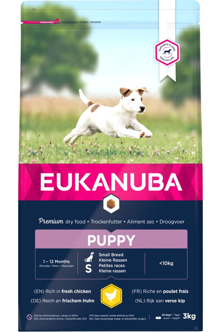 Eukanuba Puppy Small 3kg - AV-Larsen