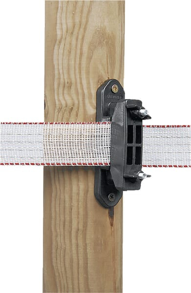 Gallagher Hjørneisolator Sort – 5 stk. elhegnisolator