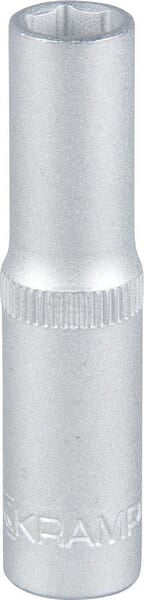 Topnøgle 1/4" 6-kant lang 7 mm, længde 50 mm
