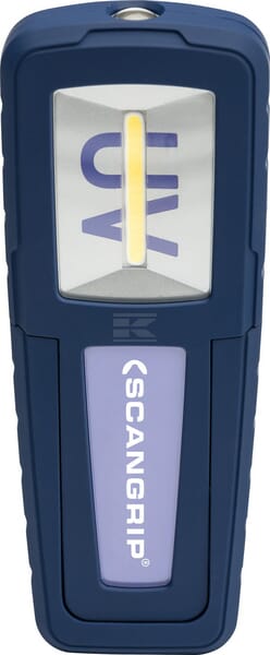 Scangrip UV-Form LED arbejdslampe med 1,5W UV-lys