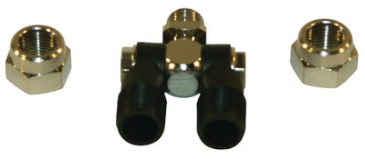 Dyseholder 1/4" med 3/8" møtrik