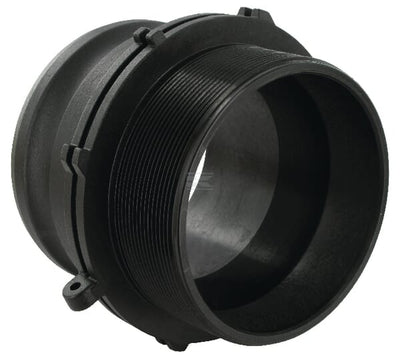 Camlock Type F 4" udvendigt gevind polypropylen