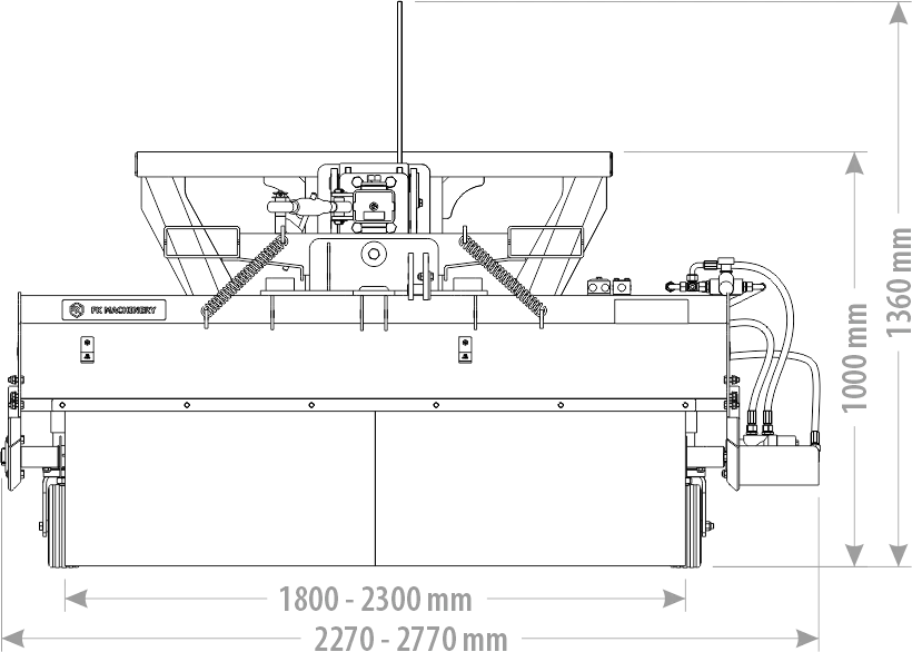 Fk - Kost - Basic 180cm/230cm fra AV - Larsen - AV - Larsen