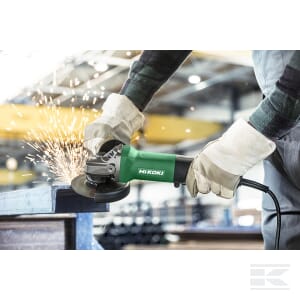 HiKOKI Vinkelsliber 1400 W 125 mm Ledning