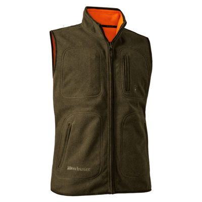 Gamekeeper Vendbar Fleece Vest fra Deerhunter - AV - Larsen