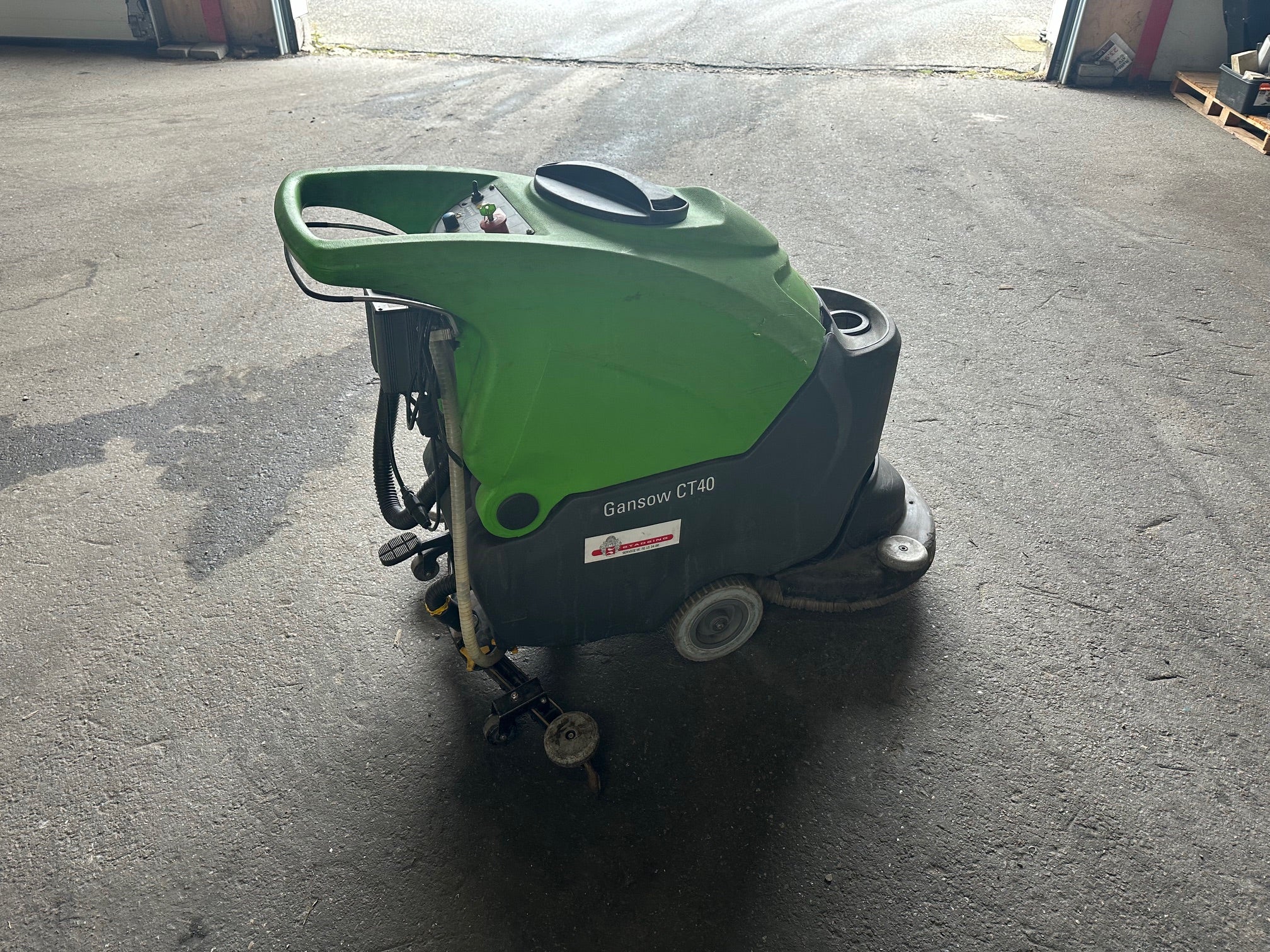 Gansow CT40 Gulvvasker. Kun 139 timer drift fra AV - Larsen - AV - Larsen