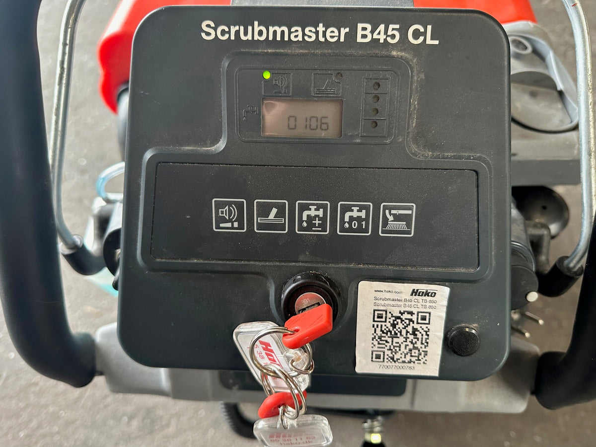 Hako Scrubmaster B45 cl. Kun 106 timer fra AV - Larsen - AV - Larsen