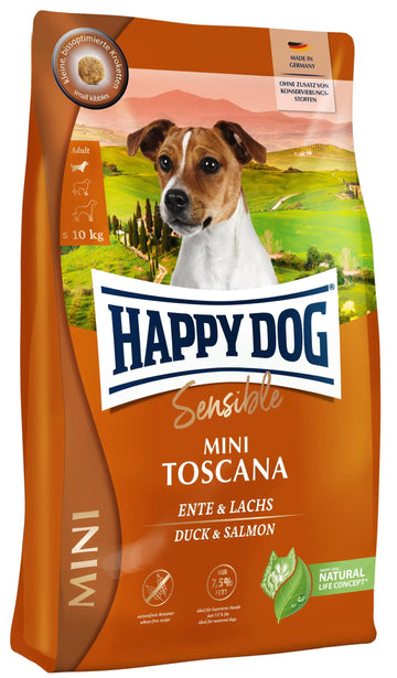 Happy Dog Sensible Mini Toscana 4kg fra Happy Dog - AV - Larsen