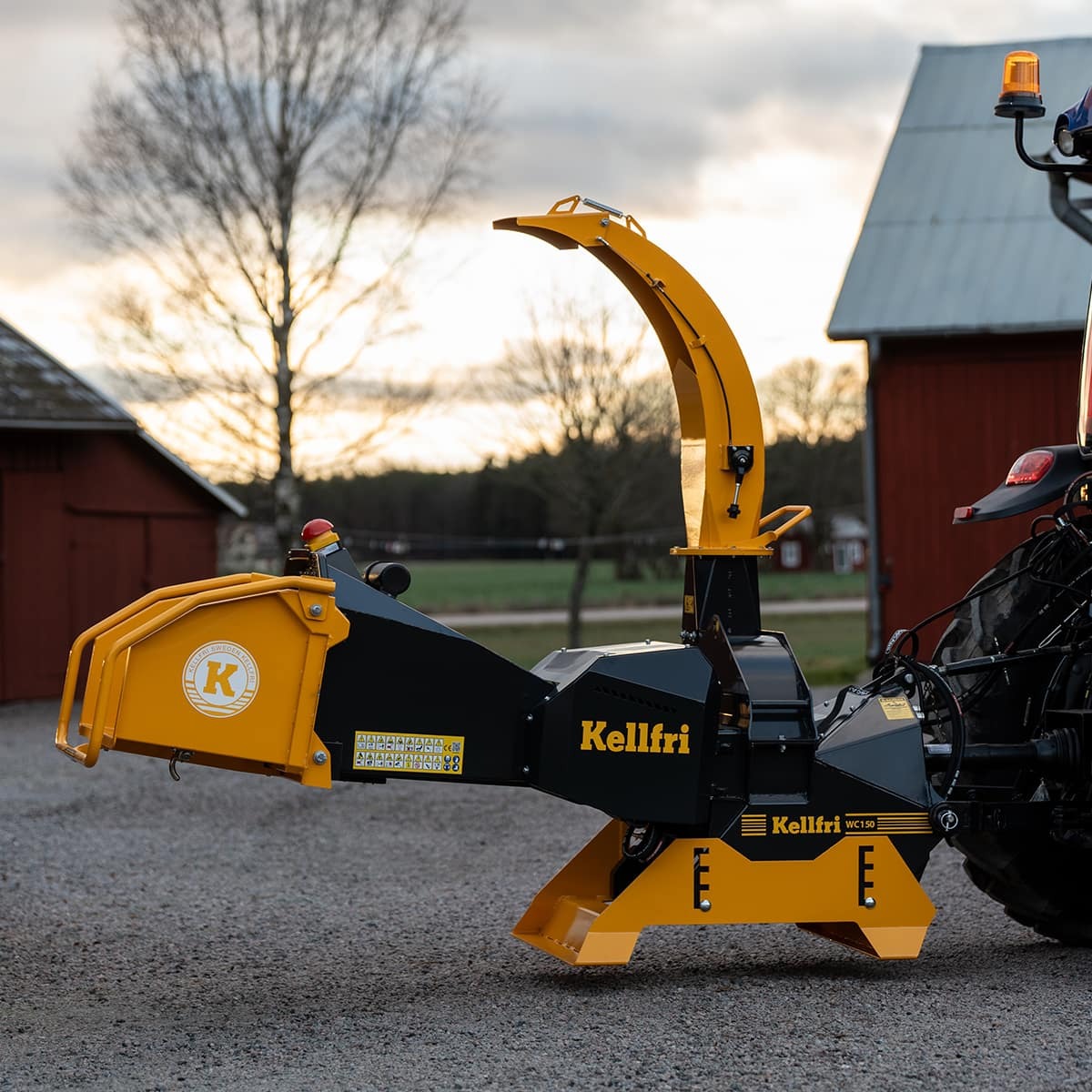 Flishugger 150, med hydraulisk indføring