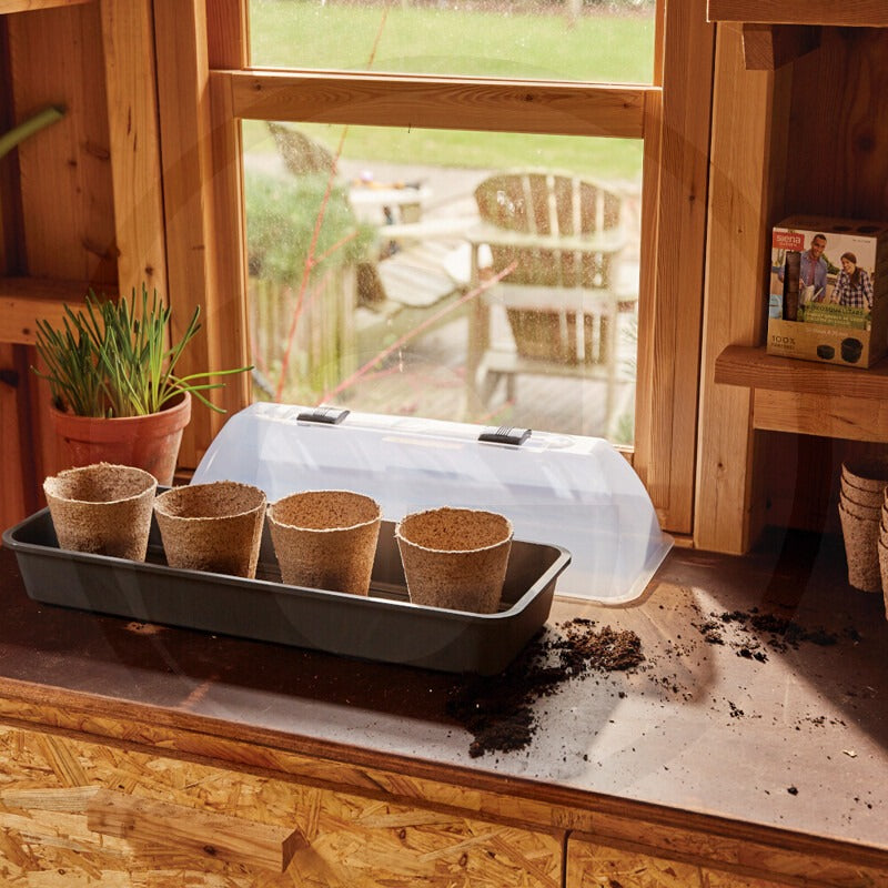 GRANIT økologiske potter 12stk