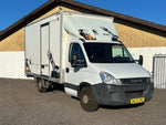Iveco 35s Kassebil med lift fra AV - Larsen - AV - Larsen