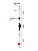 Kinetic Sabiki Jay Flounder Inline fra Kinetic - AV - Larsen