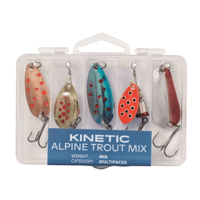 Kinetic Spinner/Blink 5stk. Trout fra Kinetic - AV - Larsen
