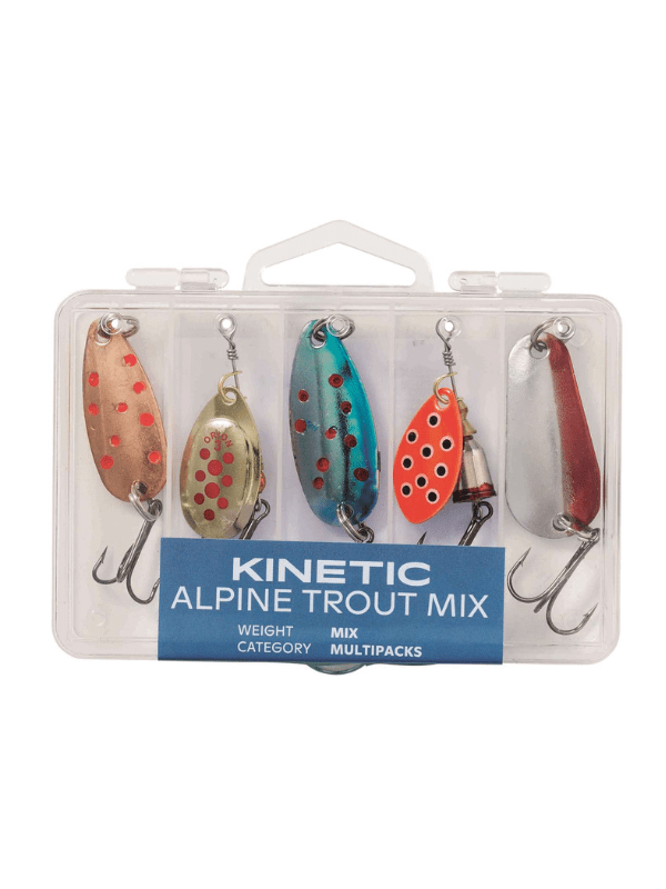 Kinetic Spinner/Blink 5stk. Trout fra Kinetic - AV - Larsen
