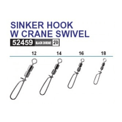 Owner Sinker Hook Crane Swivel fra AV - Larsen - AV - Larsen