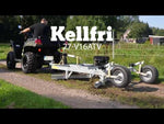 Kellfri - Vejhøvl ATV 3-Stål med elektrisk høj og sænkbarfunktion