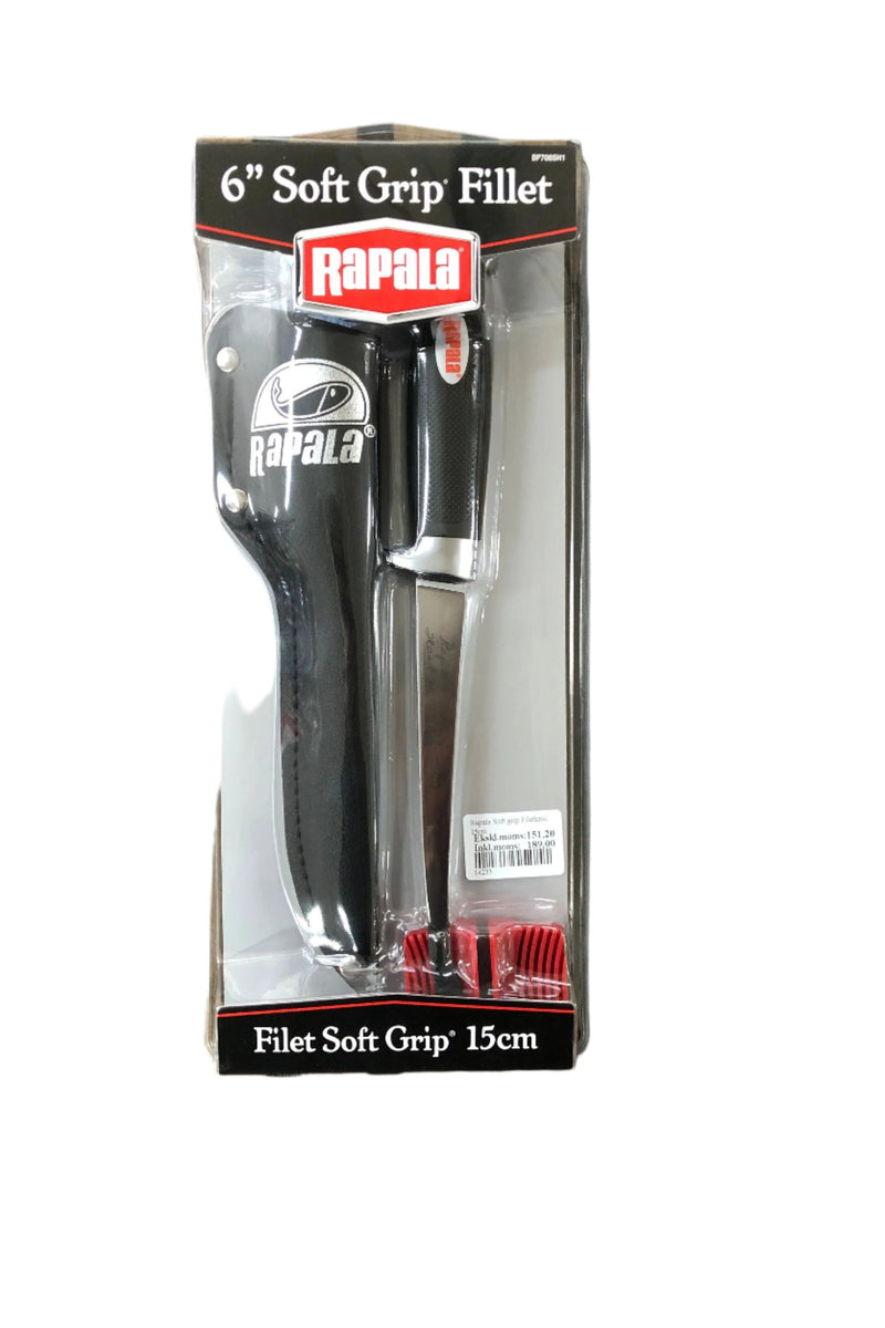 Rapala Soft grip Filetkniv 15cm fra AV - Larsen - AV - Larsen