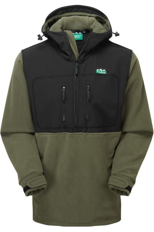 Ridgeline Fleece med softshell half zipp - AV-Larsen