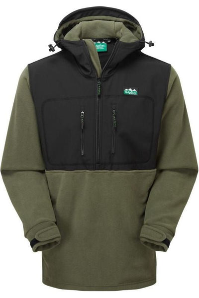 Ridgeline Fleece med softshell half zipp fra Ridgeline - AV - Larsen