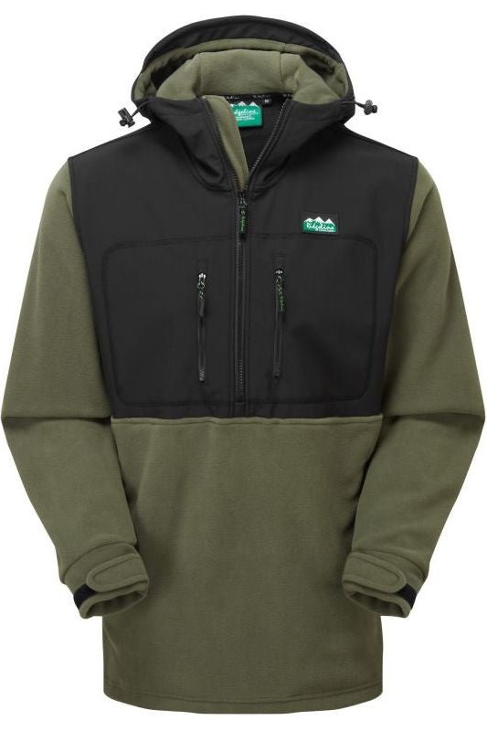 Ridgeline Fleece med softshell half zipp fra Ridgeline - AV - Larsen