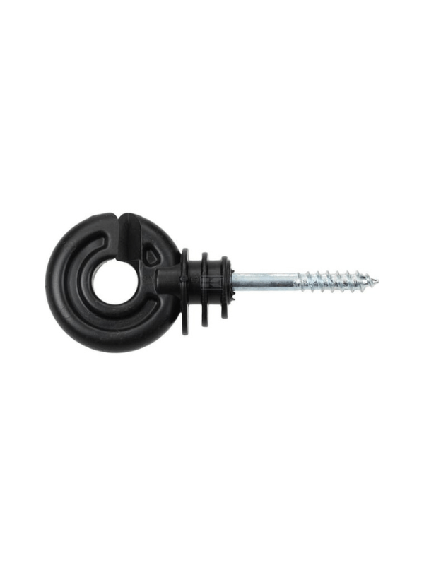 Ringisolator sort 90 stk fra AV - Larsen - AV - Larsen