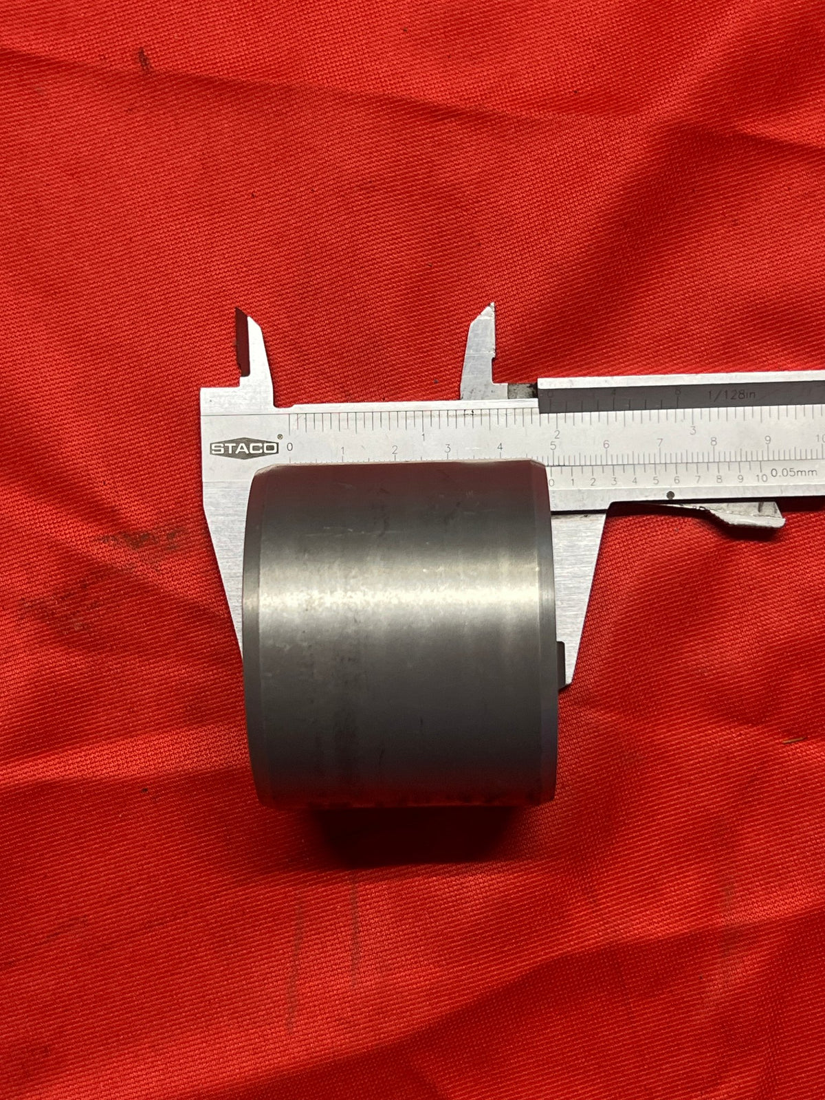 HZM Bøsning 50×60×50mm Glidelejer Stål (Minilæsser)
