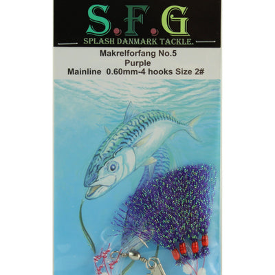 SFG Makrel Forfang Nr.5 str.2 Lilla Glitter fra SFG - AV - Larsen