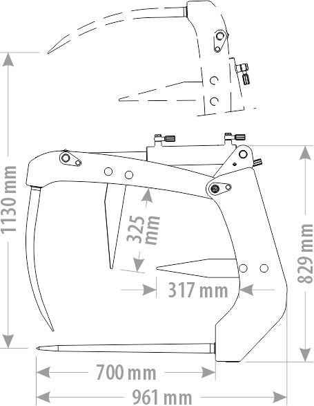 Siloklo standard Euroskifte fra AV - Larsen - AV - Larsen