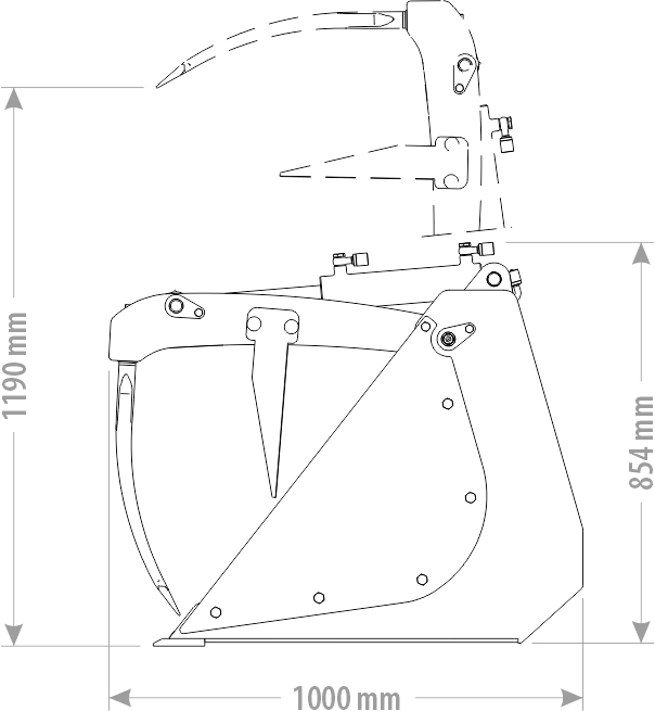 Skovl m/ overfald - Standard fra AV - Larsen - AV - Larsen