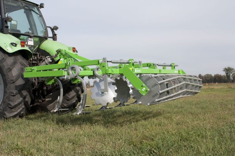 Stubharve 2 rækker tænder Apus 180 - 380cm - Bomet fra AV - Larsen - AV - Larsen