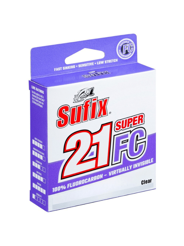 Sufix Super 21 Fluorocarbon 50m fra Sufix - AV - Larsen