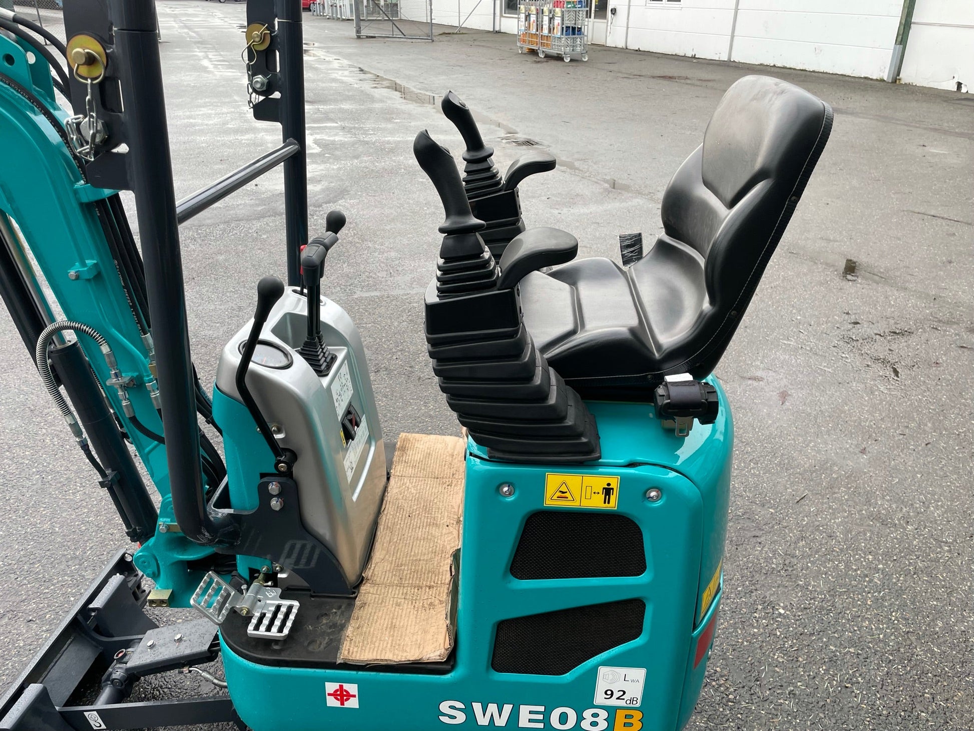 Sunward minigraver SWE 08B fra AV - Larsen - AV - Larsen