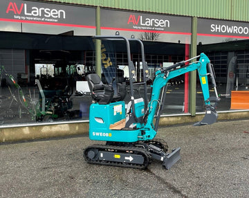 Sunward minigraver SWE 08B fra AV - Larsen - AV - Larsen