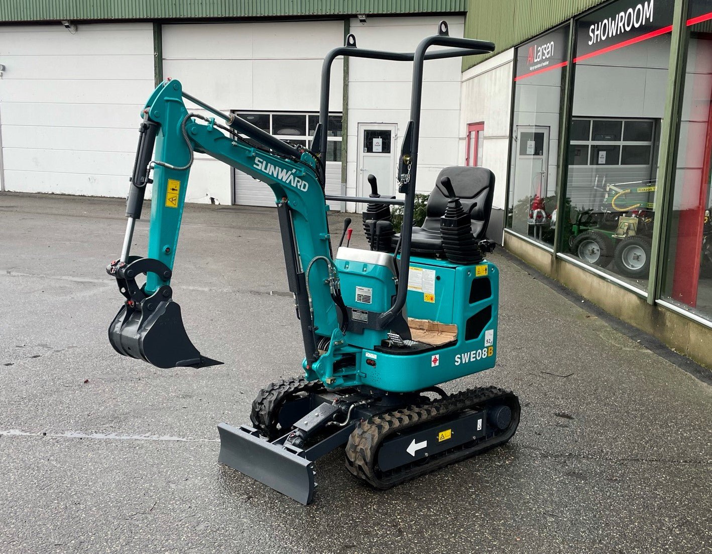 Sunward minigraver SWE 08B fra AV - Larsen - AV - Larsen