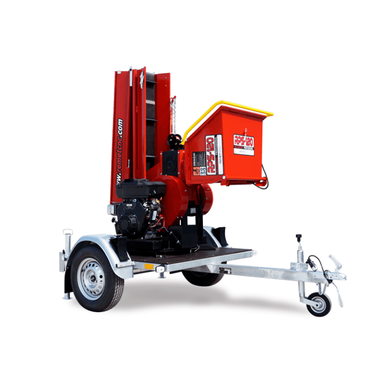 Træhugger RPS120 trailer - Remet fra AV - Larsen - AV - Larsen