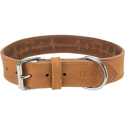 Trixie Rustic halsbånd Heartbeat Brun fra AV - Larsen - AV - Larsen