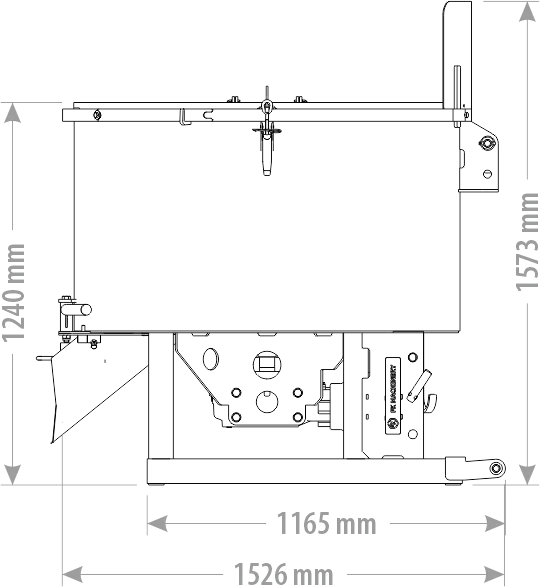 Tvangsblander Pto 600L - FK Machinery fra AV - Larsen - AV - Larsen