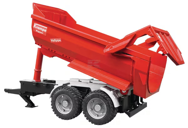 Bruder Krampe halfpipe-tipvogn tandemaksel