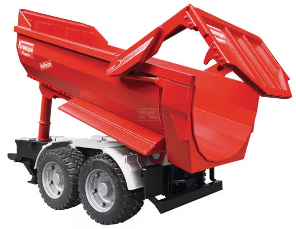 Bruder Krampe halfpipe-tipvogn tandemaksel