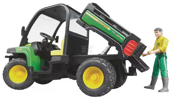Bruder John Deere Gator XUV 855D med fører
