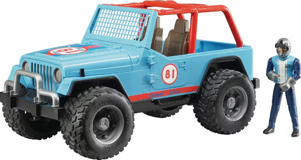 Bruder Jeep Cross-country blå