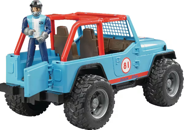 Bruder Jeep Cross-country blå