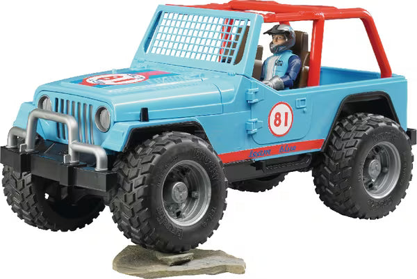 Bruder Jeep Cross-country blå