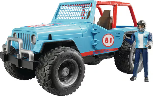 Bruder Jeep Cross-country blå